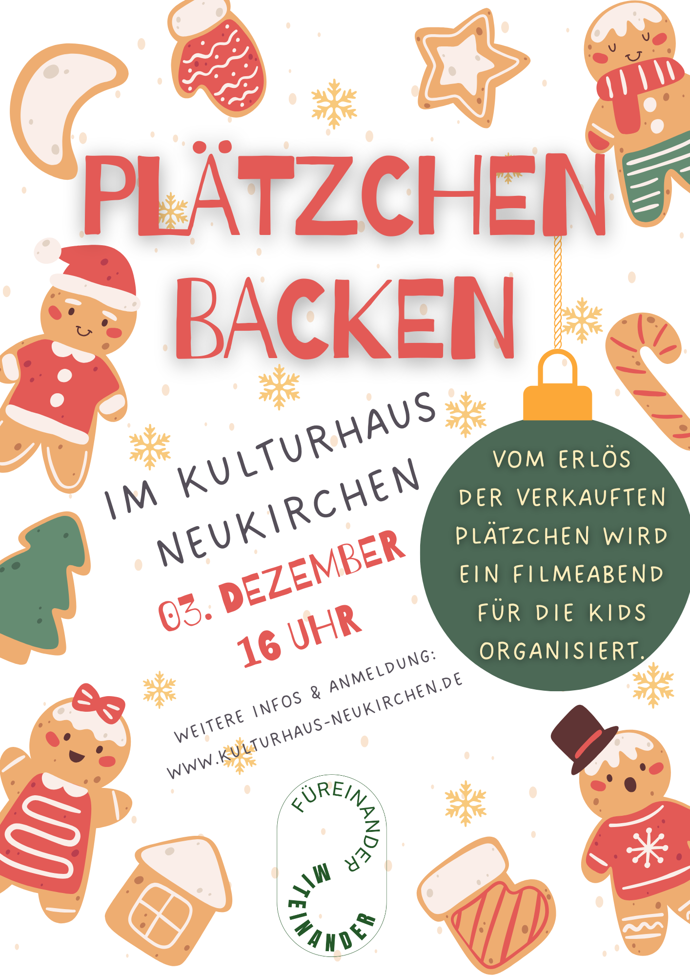 Plätzchen backen