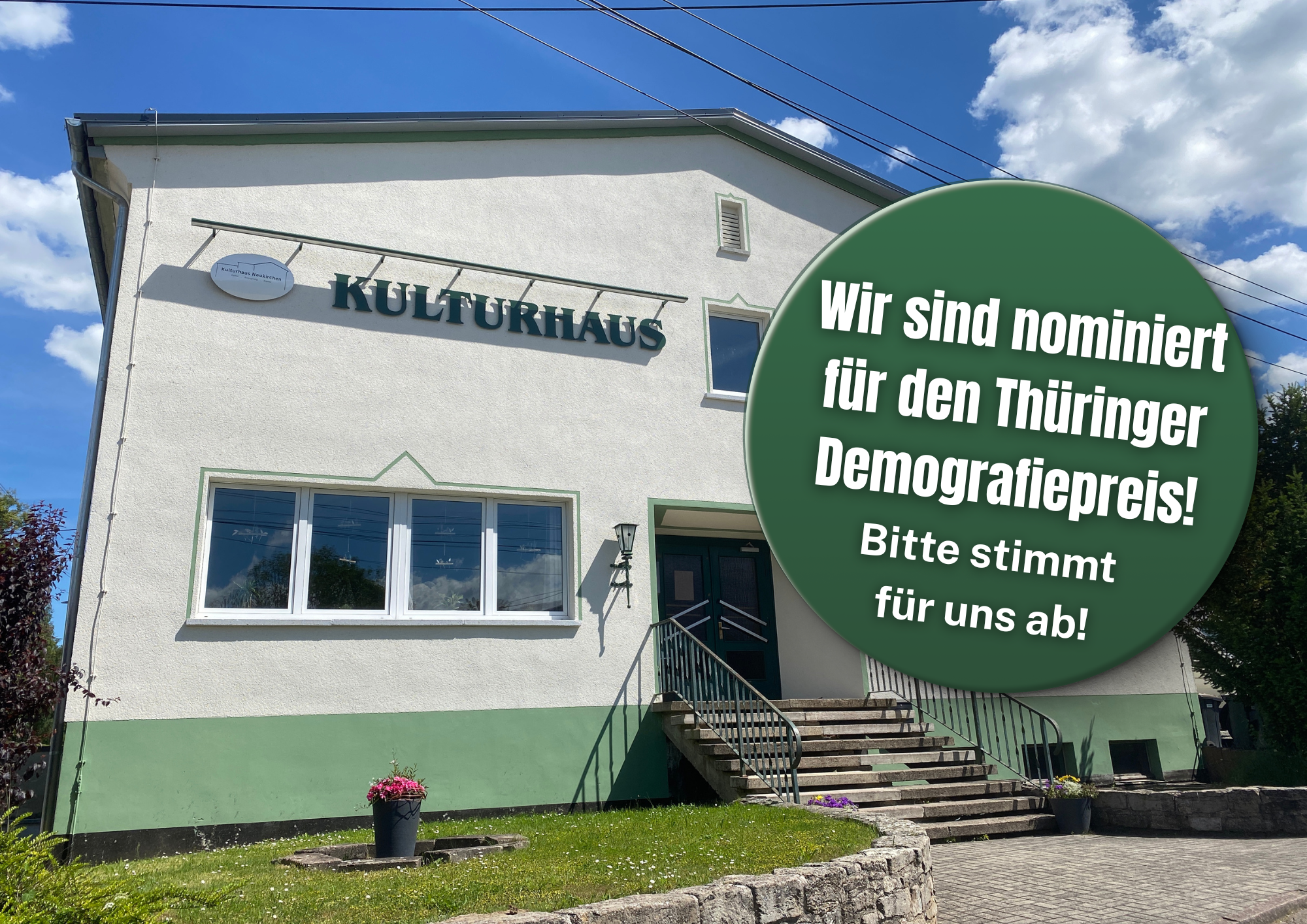 Nominiert zum Thüringer Demografiepreis 2026