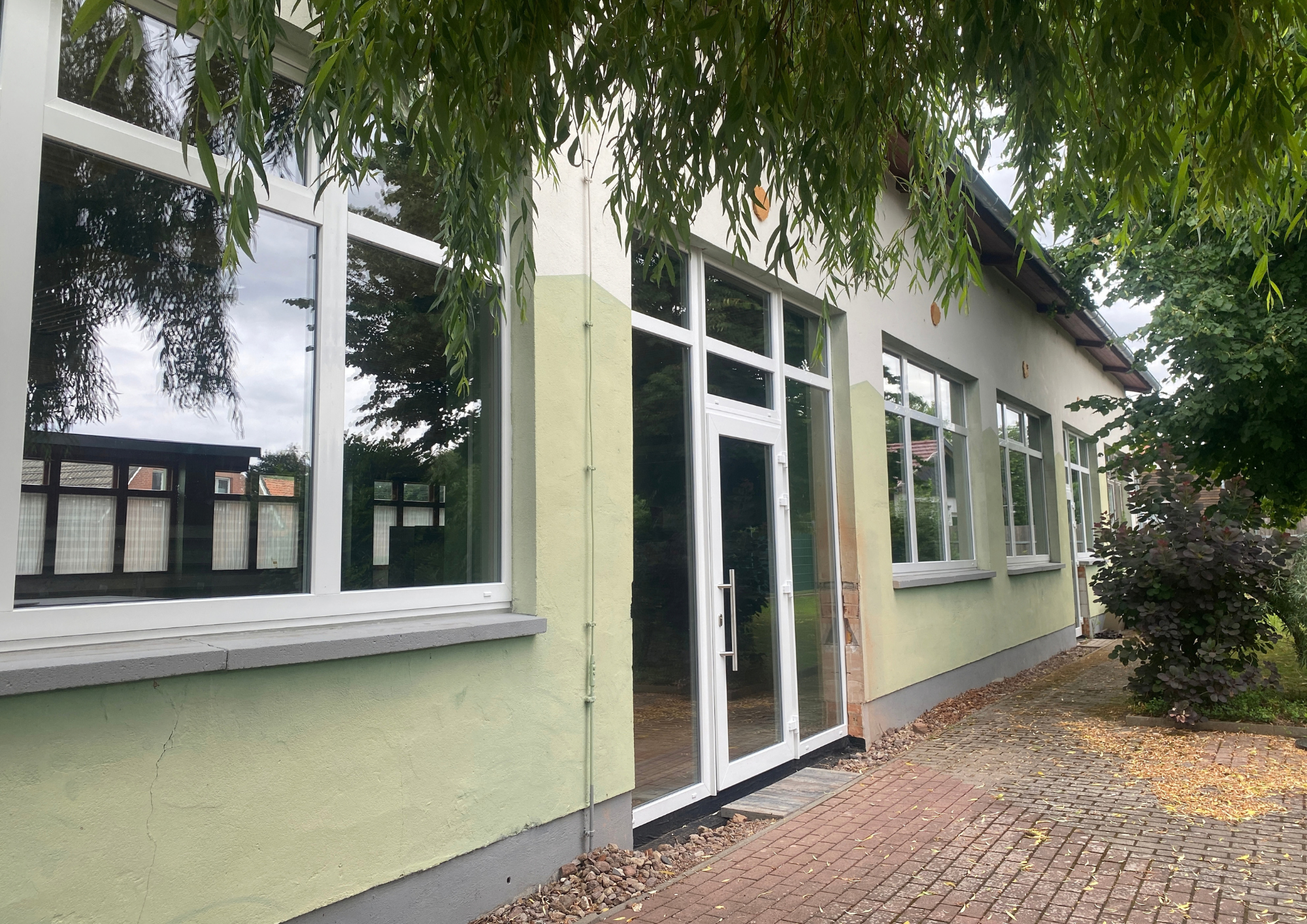 Barrierefreier Zugang zum Kulturhaus Neukirchen